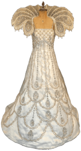emBELLAtex® Queen Queen Gowns & Collars, Mardi Gras